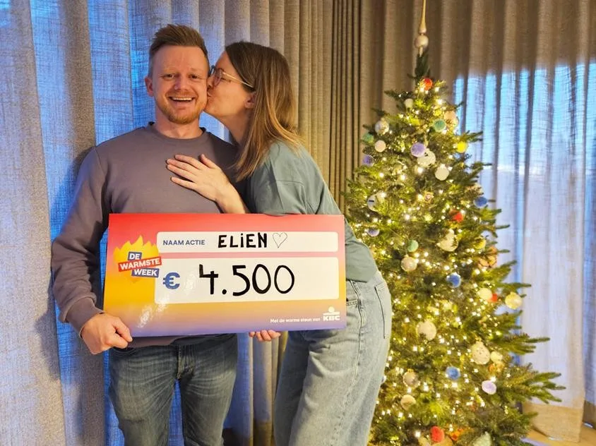 Jeroen Verdicks actie voor De Warmste Week levert €4.500 op