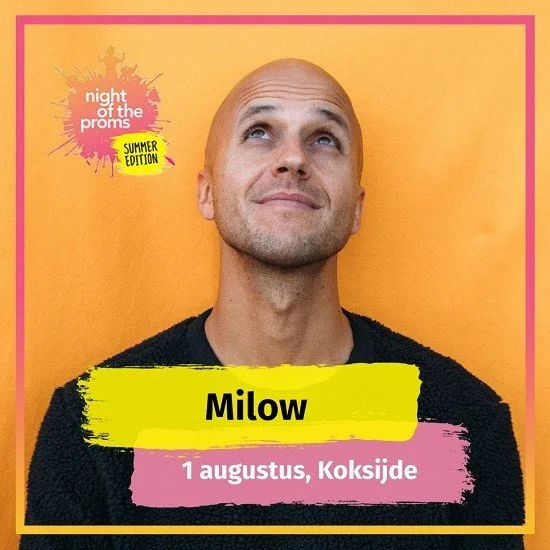 OOK MILOW OP NIGHT OF THE PROMS IN KOKSIJDE