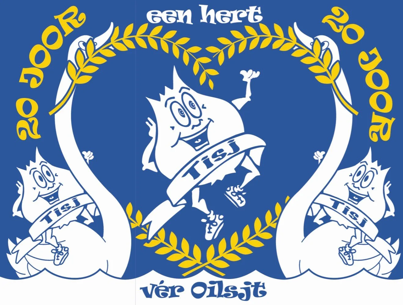 AKV Tisj en Marijn De Valck hebben een hert ver Oilsjt