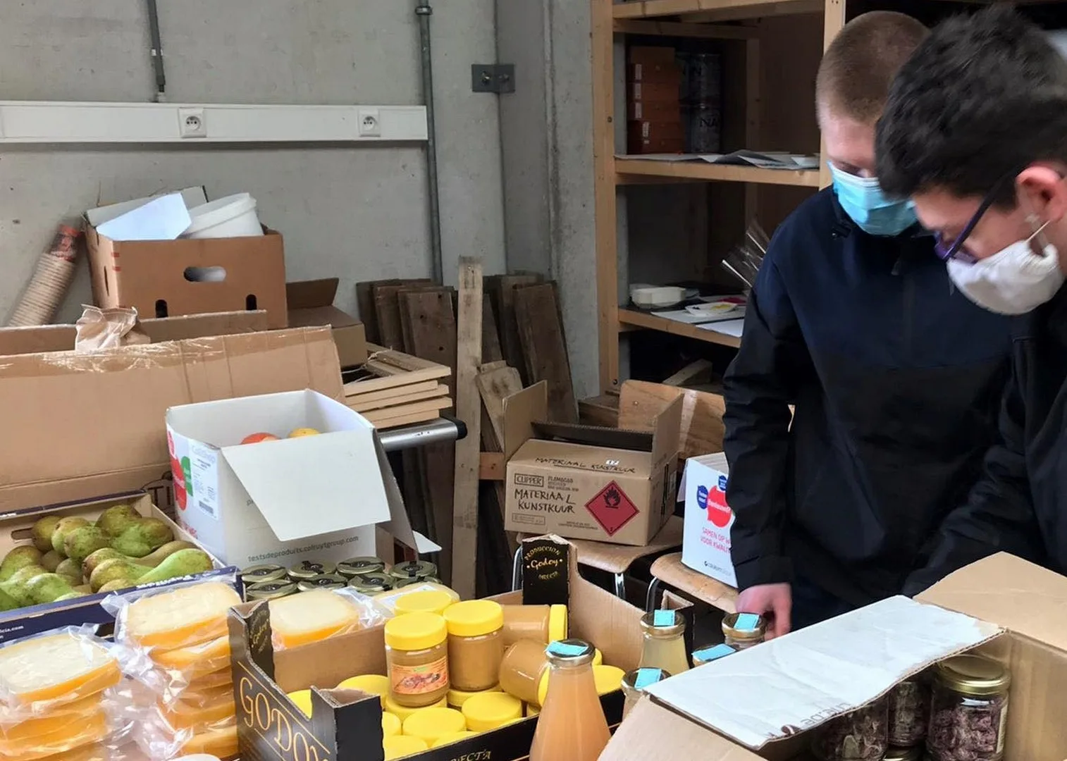 BUSO Sint-Franciscus scoort met verkoop streekpakketten