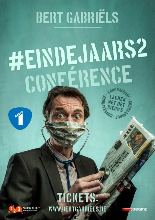 Bert Gabriëls met zijn 2de Eindejaarsconference