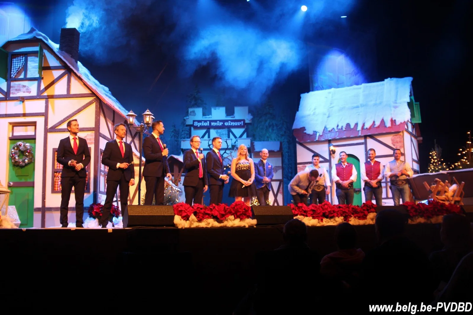 Weihnachtsfest der Volksmusik voor het eerst in Hasselt