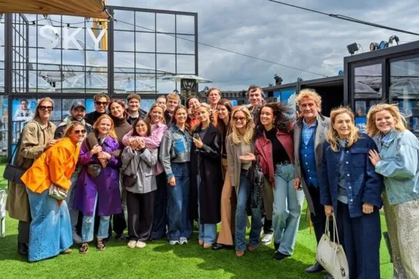 Dinner In The Sky 2025 groepsfoto