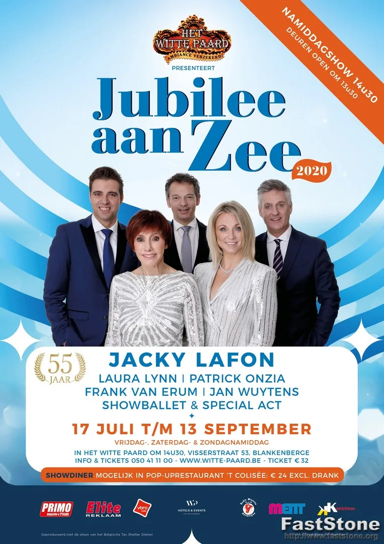 Affiche Jubilee aan zee