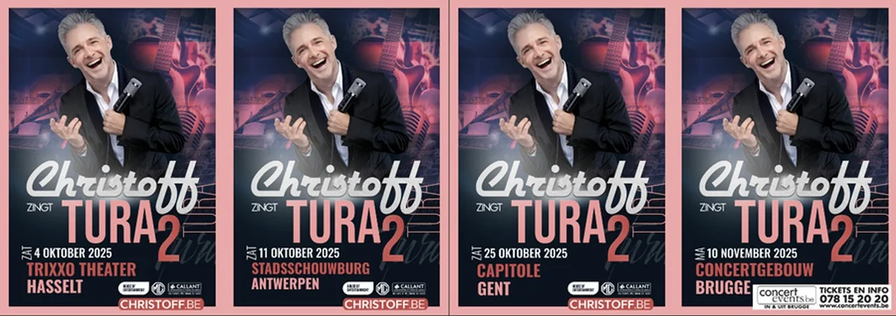 Christoff pakt in najaar 2025 uit met ‘Christoff zingt Tura 2’