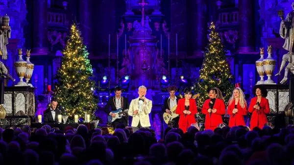 Christoff met kerstmis sfeerbeeld