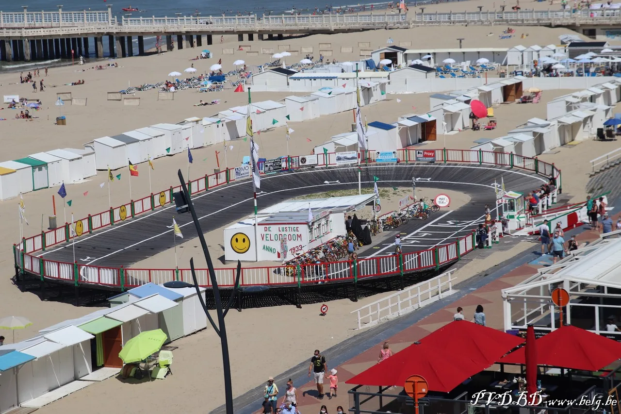De lustige velodroom viert 750 jaar Blankenberge