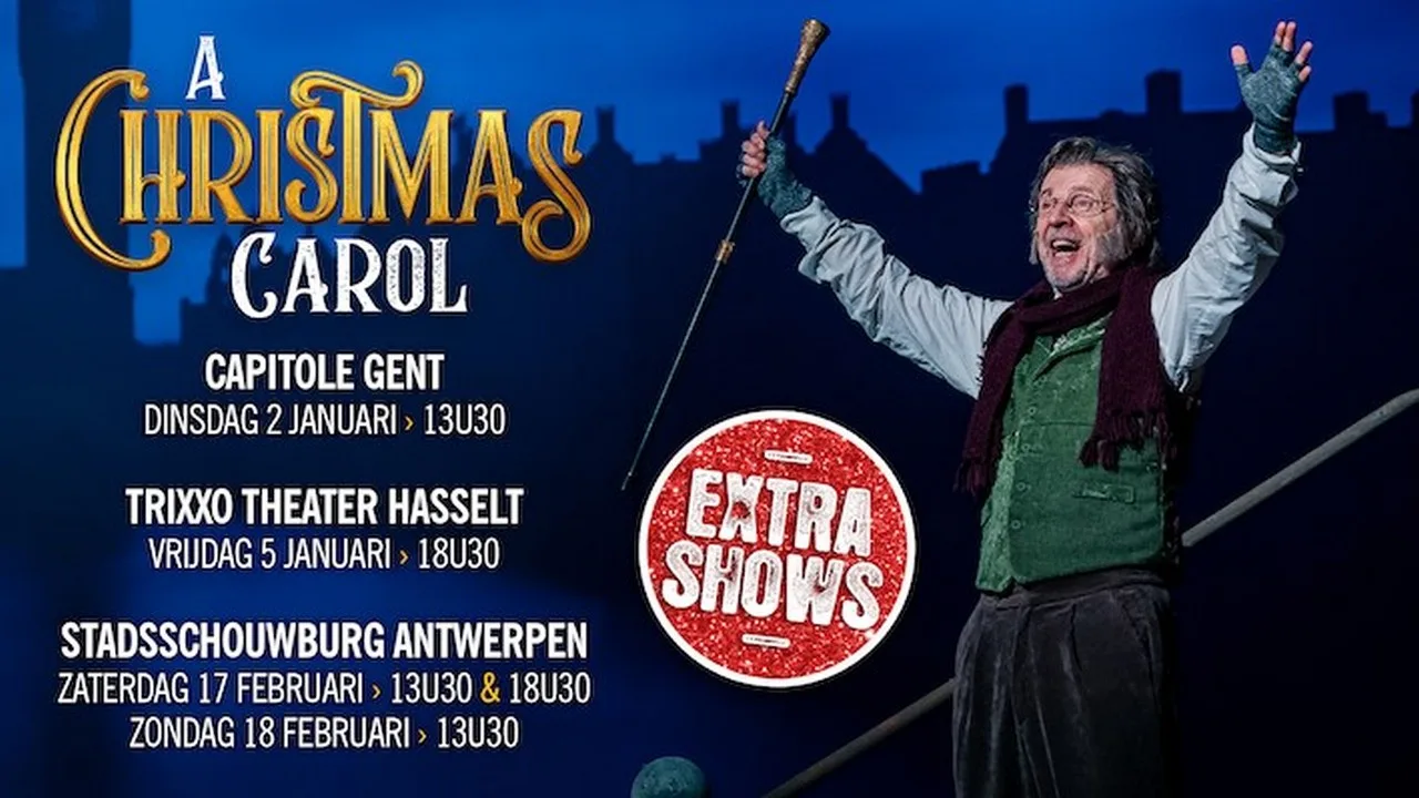 Extra shows voor ‘A Christmas Carol'