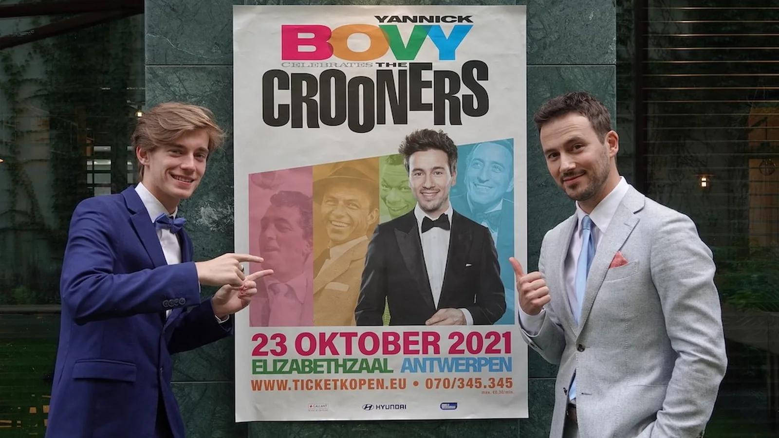 Robin Crauwels ‘special guest' op Crooners-tribute