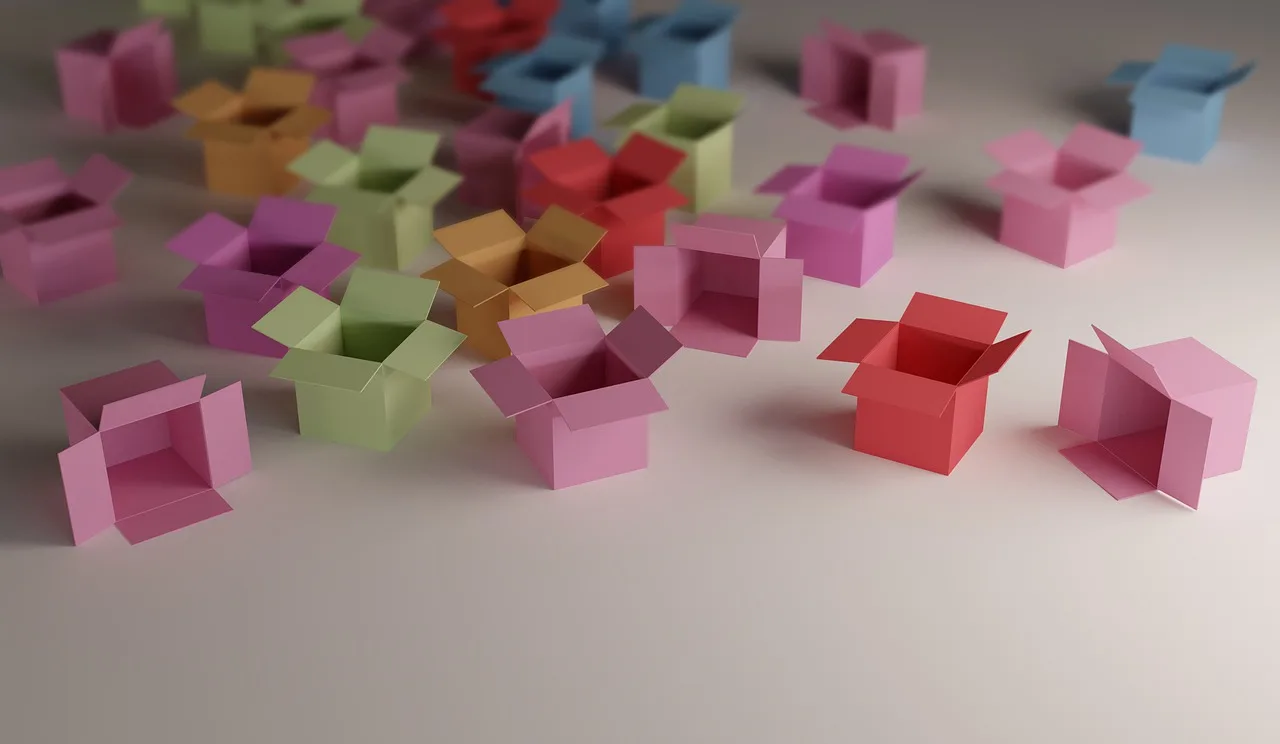 Veelheid aan verpakking