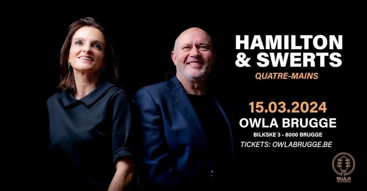 Hamilton (Loppem) & Swerts brengen uniek ‘Quatre-Mains'-pianoconcert