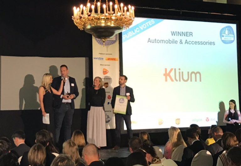 Klium wint na Nederlandse thuiswinkel award nu ook Becommerce award