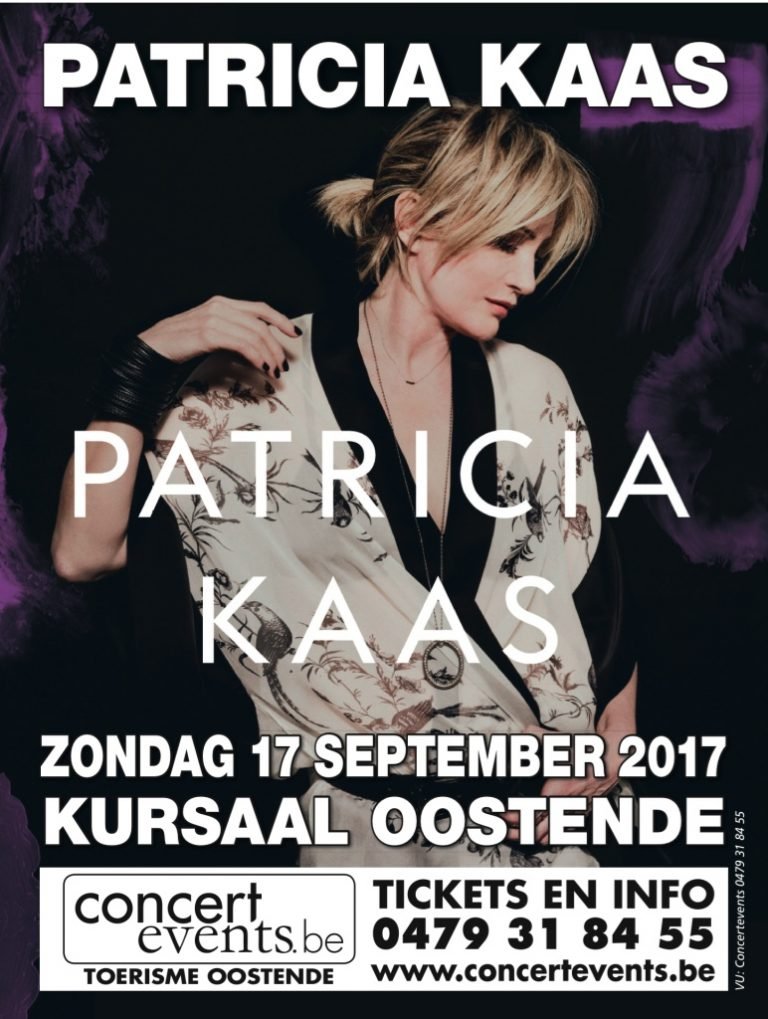 Patricia Kaas concerteert in het Kursaal van Oostende
