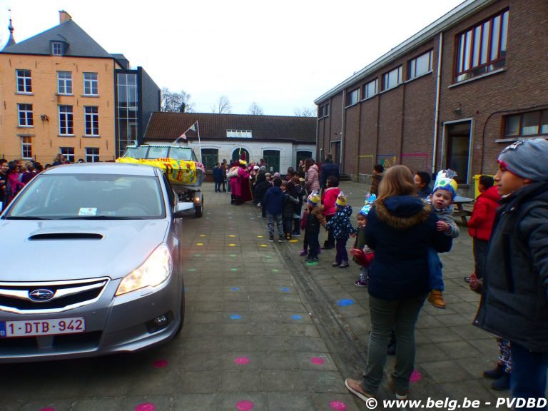 Jan Ruusbroec school verwelkomen Sint en Piet