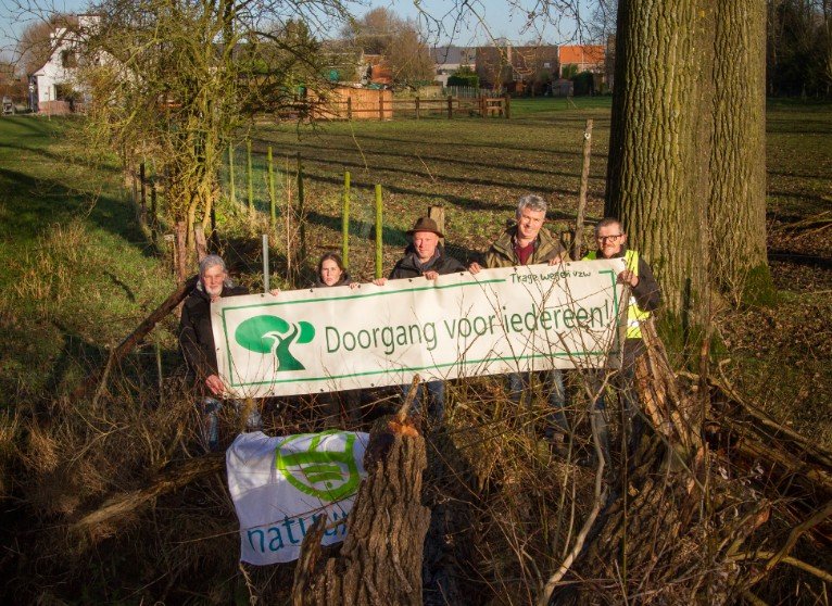 Natuurpunt Aalst eist heropening buurtweg Krekeldries wegel