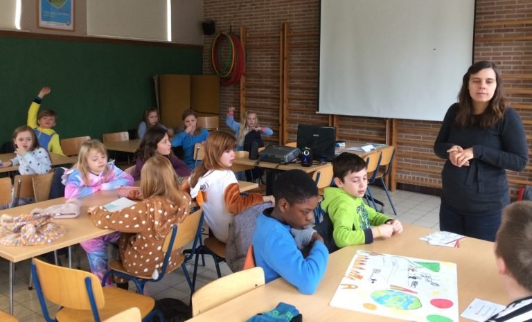Leerlingen krijgen les over eerlijke handel in Geraardsbergen