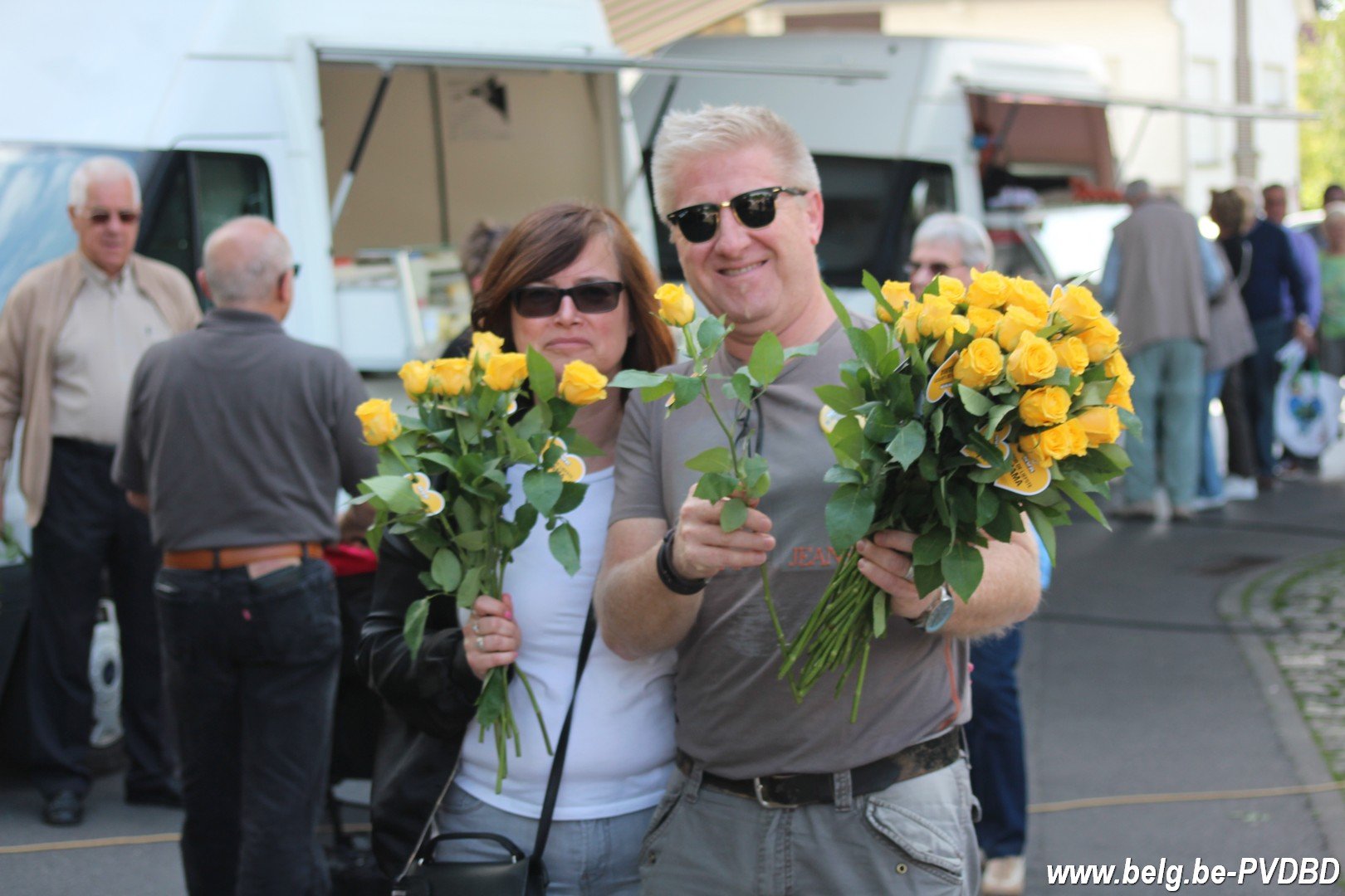 Précampagne N-VA Dilbeek start met moederdagactie - IMG 7556