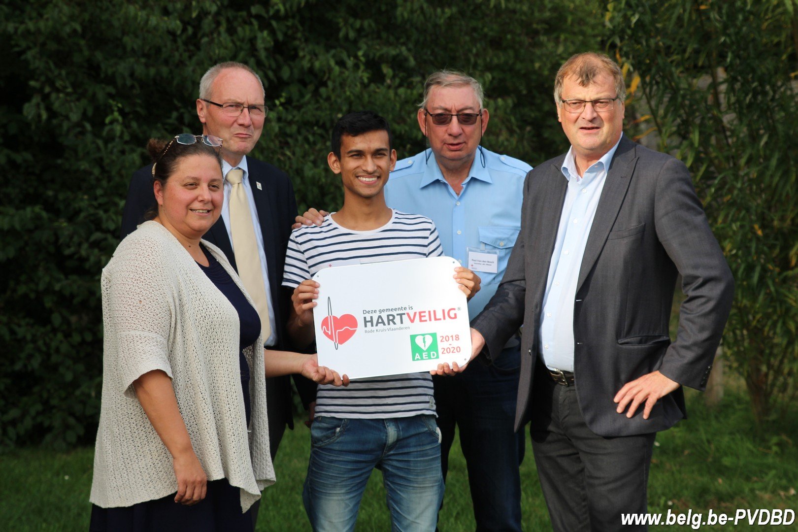 Uitreiking Brevetten EHBO en Dilbeek Hartveilig verklaard - IMG 1440