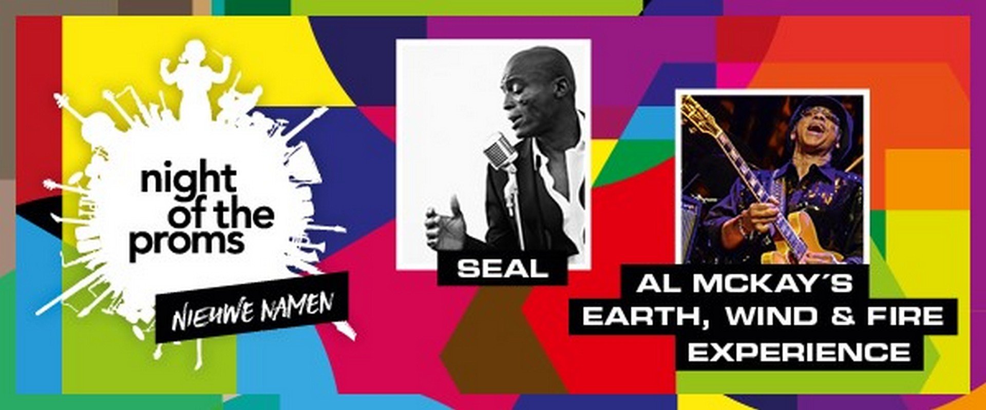 SEAL VERVOLLEDIGT PROGRAMMA NIGHT OF THE PROMS - Night Of The proms affiche