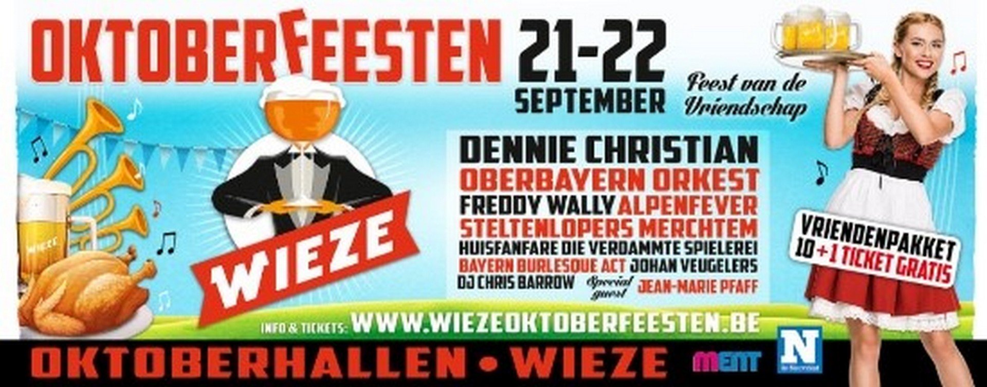 Wieze Oktoberfeesten komen na 32 jaar opnieuw thuis in de Oktoberhallen - Oktoberfiesten Wieze 1