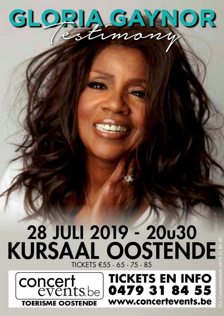 Disco queen Gloria Gaynor komt op 28 juli naar Oostende - Gloria Gaynor 2