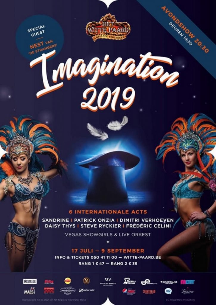 Dit jaar zijn er maar liefst 2 zomershows in Het Witte Paard! - Het Witte Paard Imagination 2019