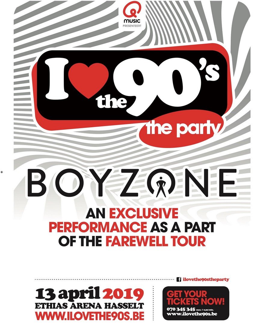 Boyzone neemt afscheid van Belgisch publiek in Hasselt - I Love the 90s 2