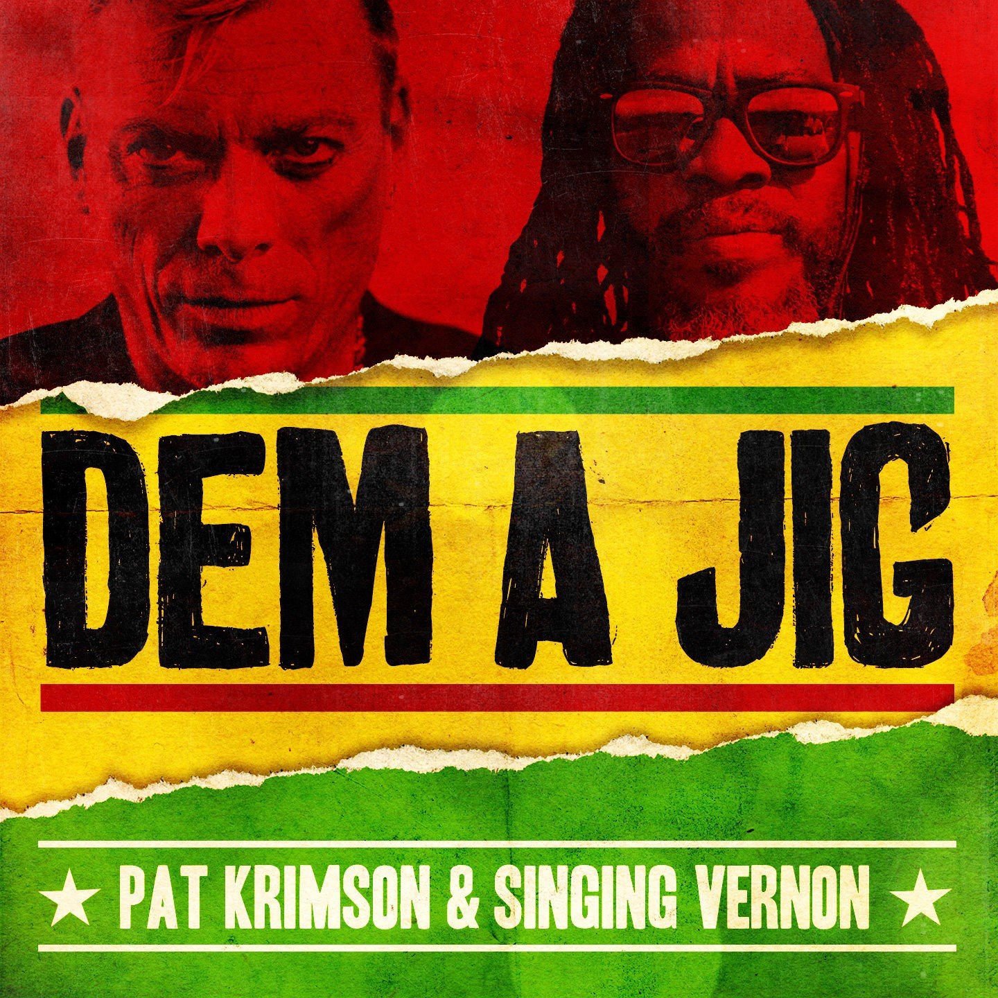 Pat Krimson stunt met Jamaicaanse zanger Singing Vernon - Pat Krimson Dem A Jig 1