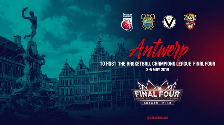 Antwerpen gaststad voor Basketball Champions League Final Four Antwerpen gaststad voor Basketball Champions League Final Four