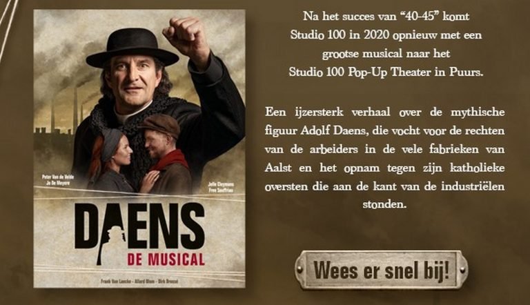 Studio 100 kom met grootse Musical Daens naar puurs