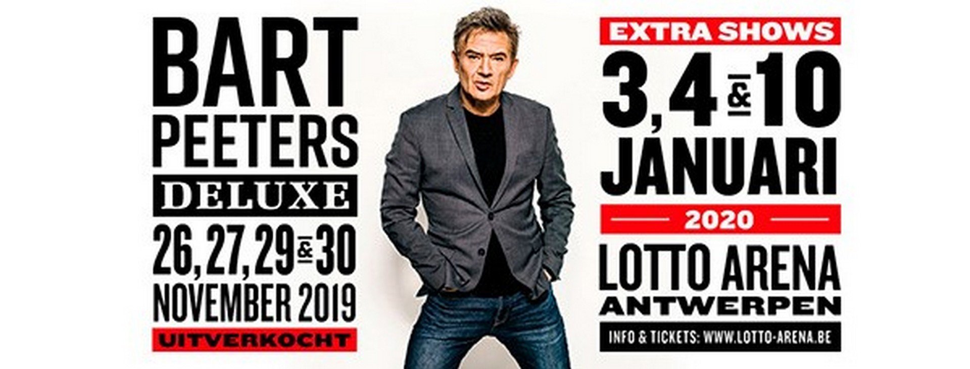 Extra Lotto Arena voor Bart Peeters De Luxe - Bart Peeters 4