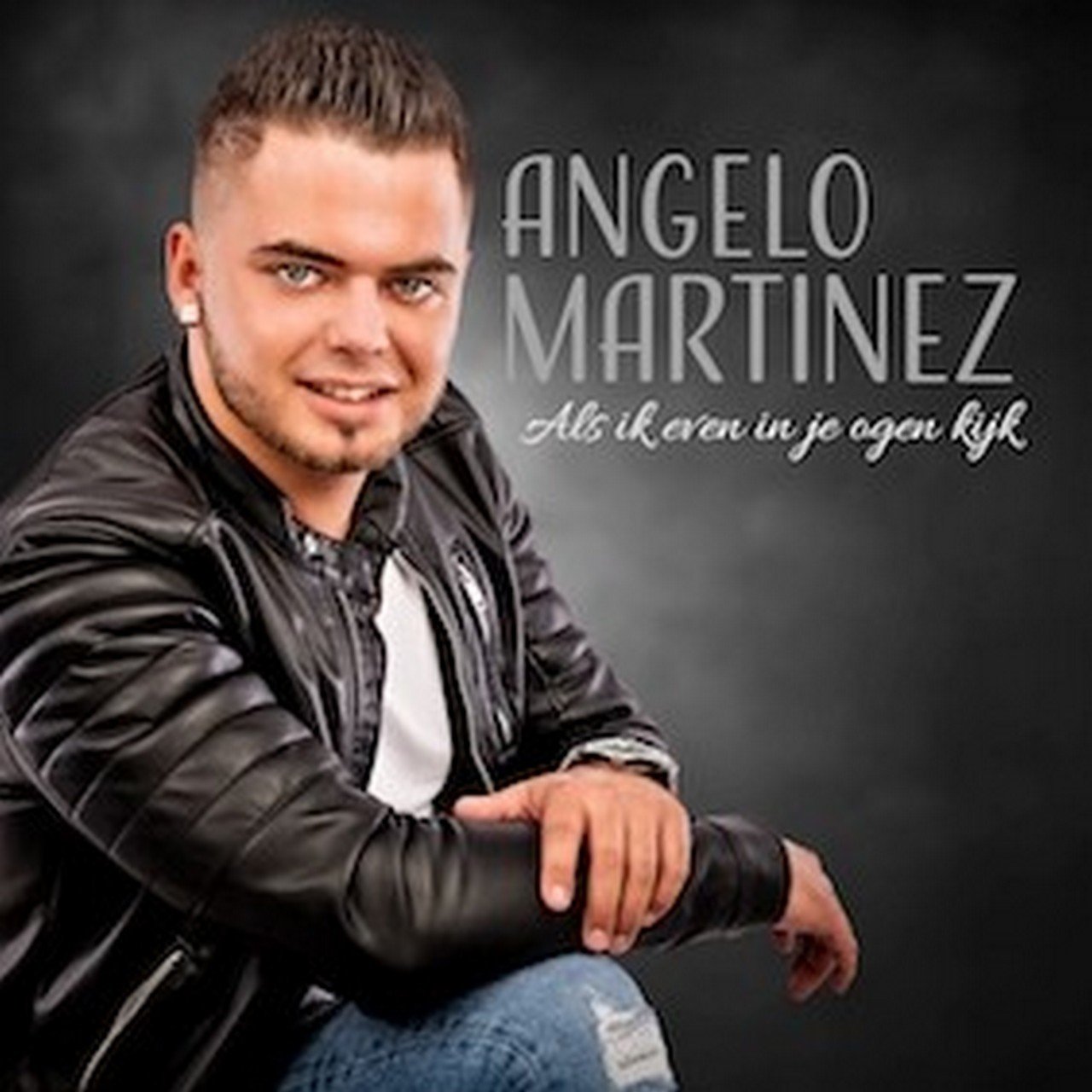 Angelo Martinez lanceert debuutsingle 'Als ik even in je ogen kijk' - Hoes Angelo Martinez als ik in je ogen kijk