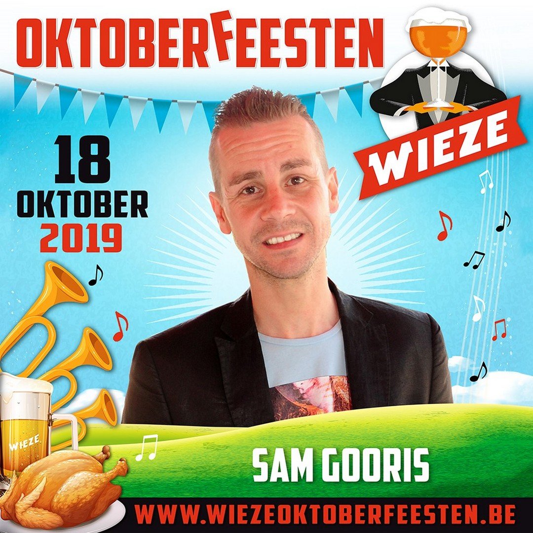 Sam Gooris op Wieze Oktoberfeesten - Sam Gooris Wieze