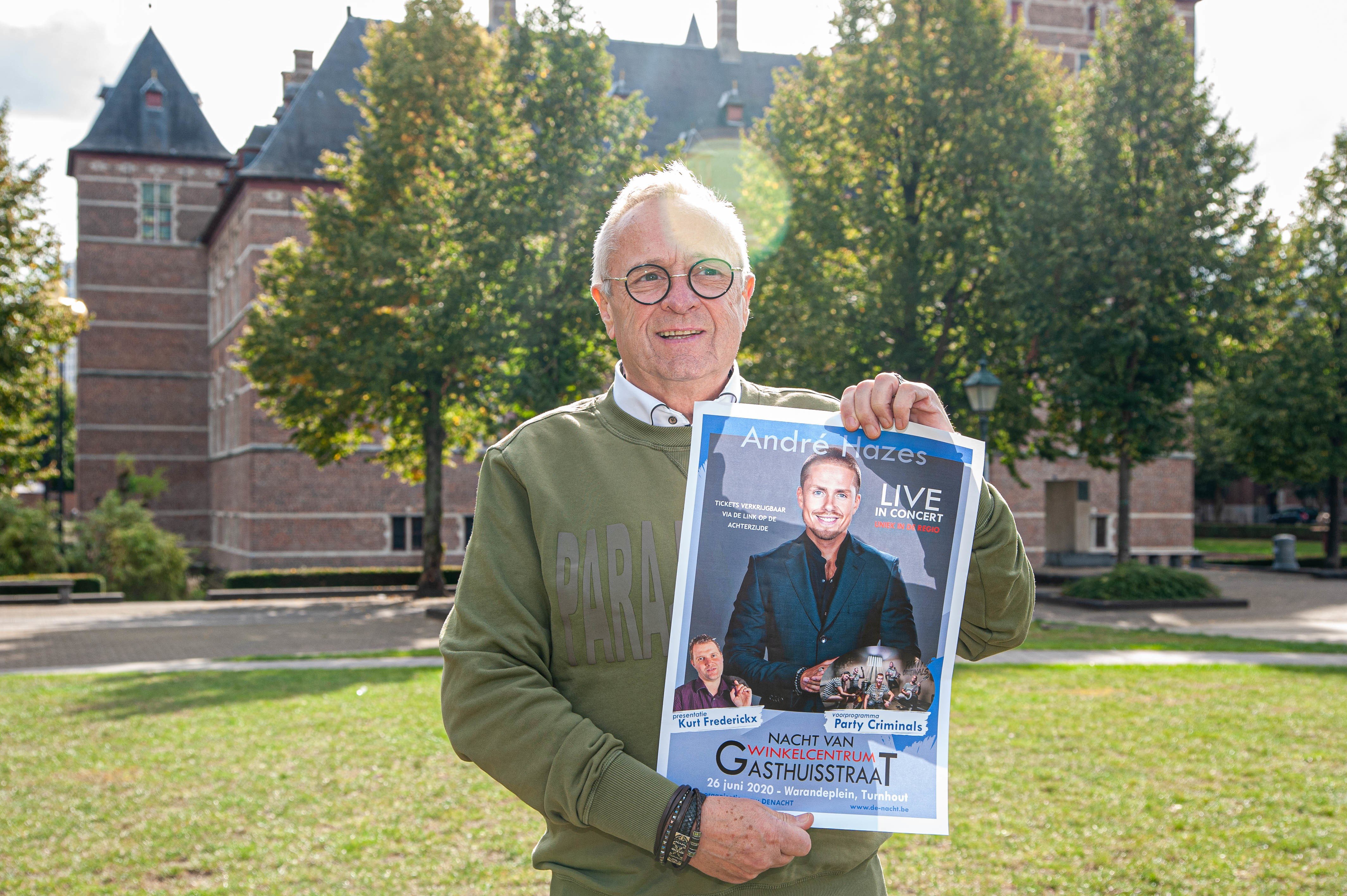 De Nacht van winkelcentrum Gasthuisstraat strikt André Hazes en verhuist - Willy Van Geirt 1