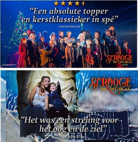 Warre Borgmans herneemt glansrol in 'Scrooge, de Musical' - Scrooge herneming 3