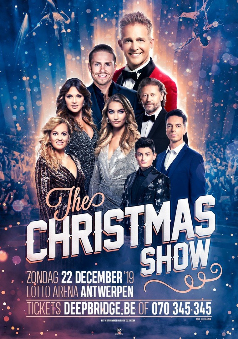 2de show in Lotto Arena voor The Christmas Show! - Affiche The Christmas Show 2019