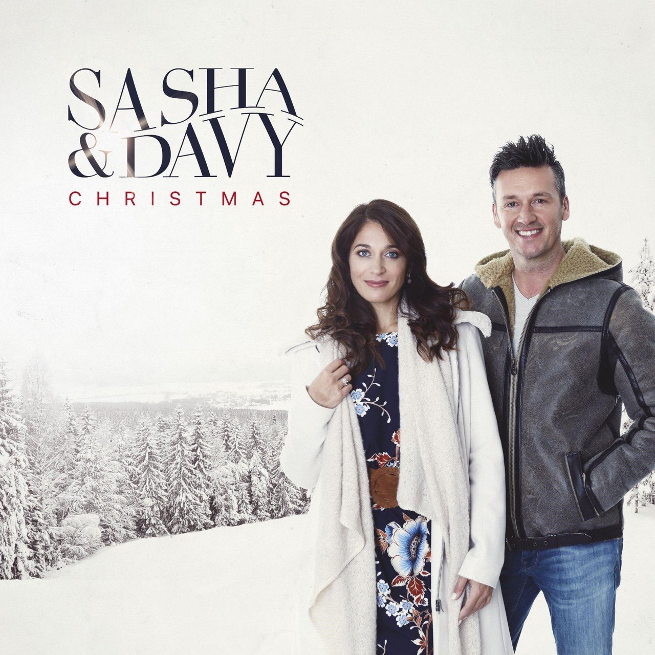 Sasha & Davy stellen hun ‘Christmas’-album voor - Hoes Sasha Davy Christmas