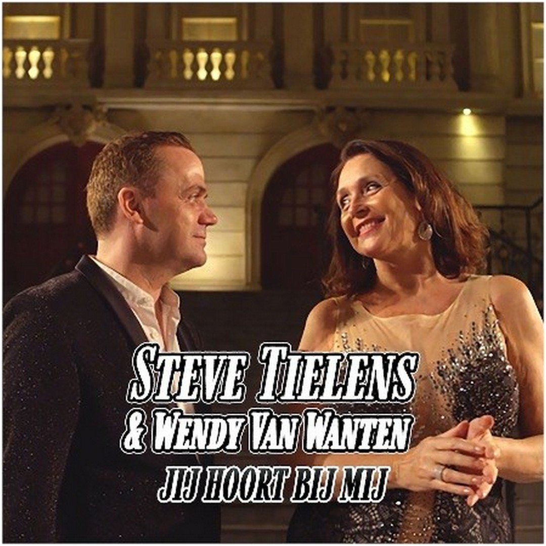 Steve Tielens verleidt Wendy Van Wanten... - Hoes Steve Tielens W.V.Wanten jij hoort bij mij