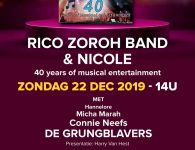 Affiche 40 jaar Rico Zoroh Band