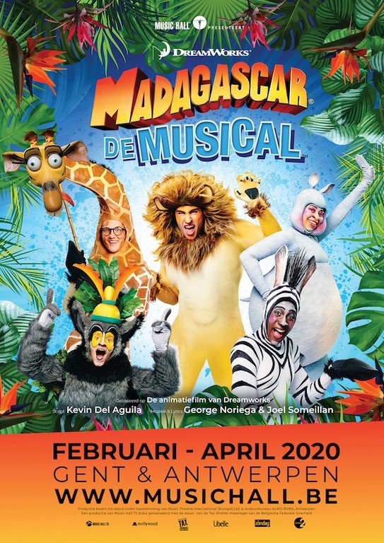 Musicaltalent en verrassende pinguïnstemmen in Madagascar - Affiche Madagascar