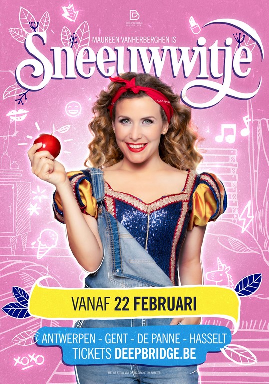 nieuwe versie van Sneeuwwitje, de musical - Affiche Sneeuwitje 2