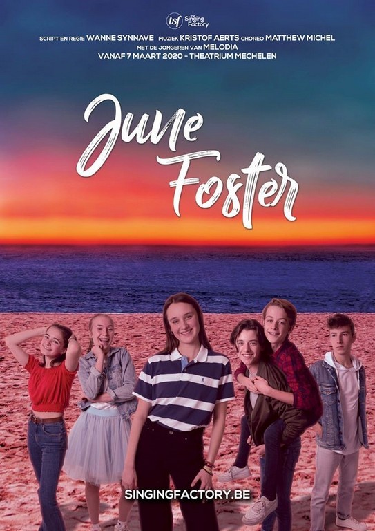 Hartverwarmende popmusical June Foster - Affiche June Foster