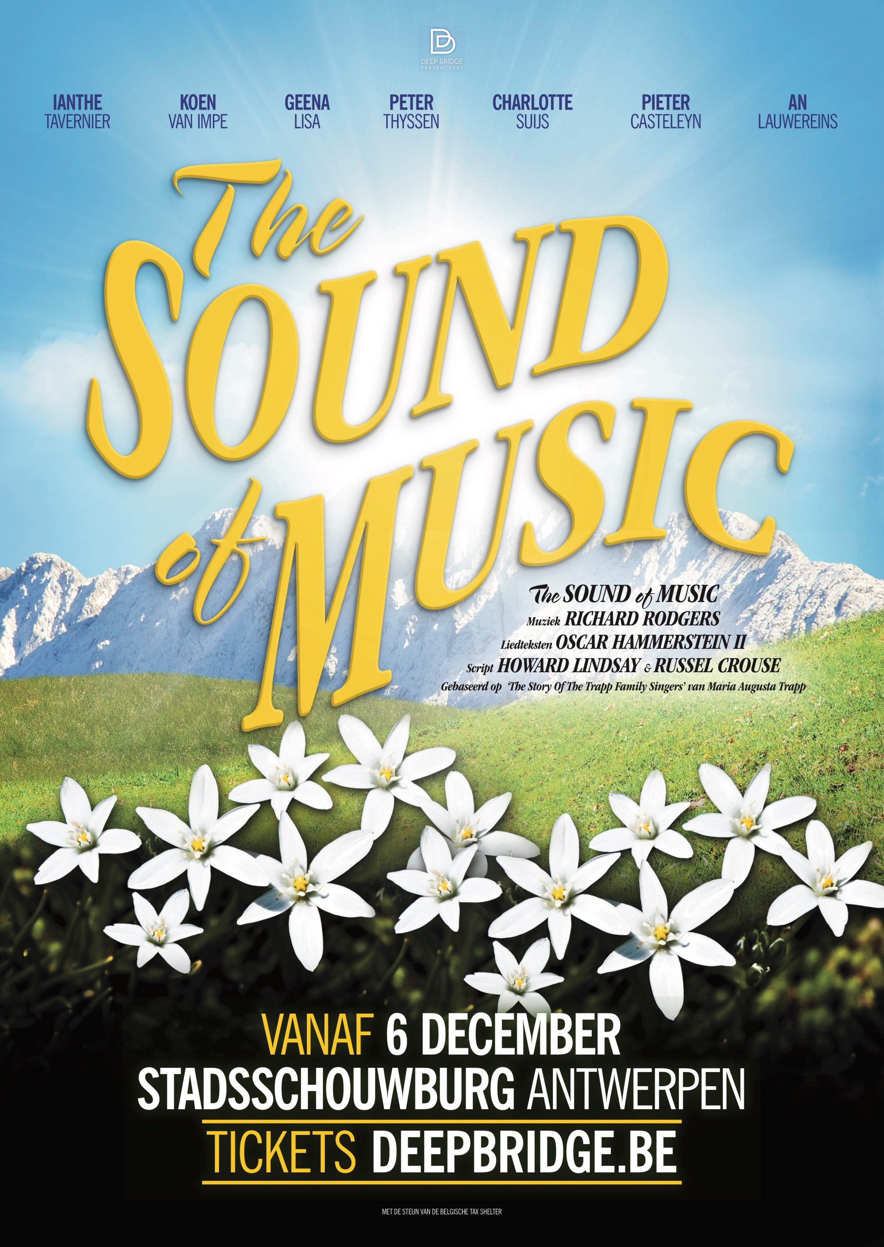 The Sound of Music organiseert tijdens de krokusvakantie audities voor de Von Trapp-kids - Affiche The Sound Of Music scaled