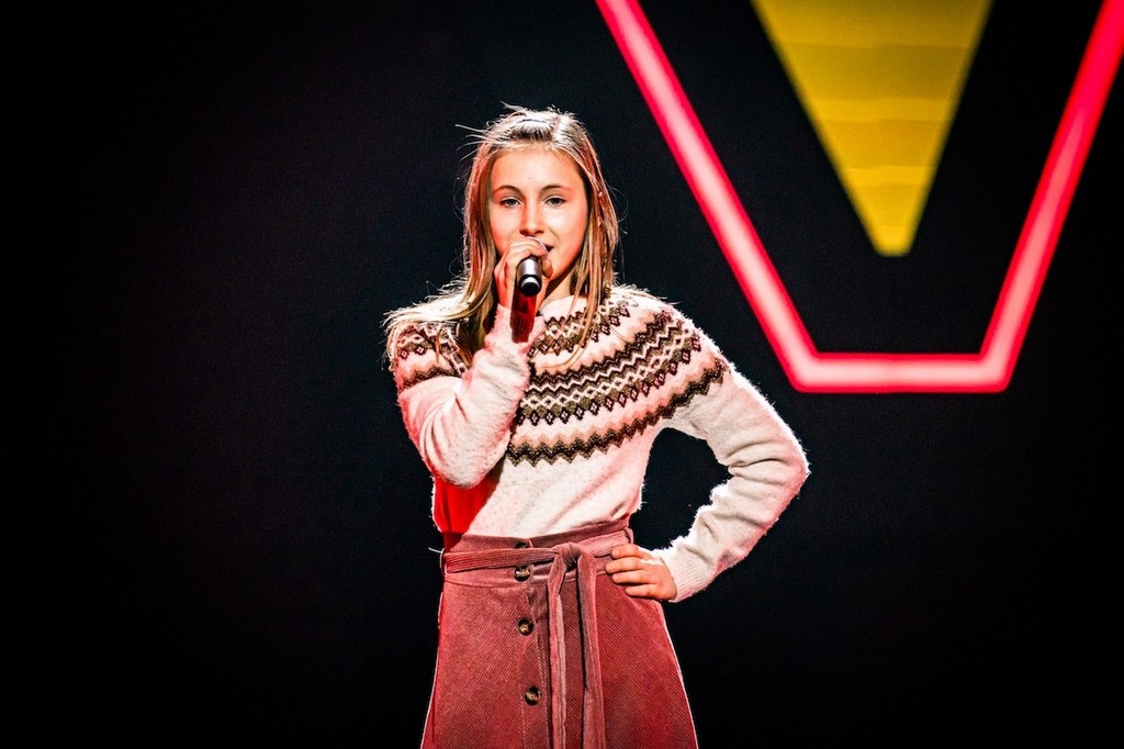 'Annie' Chaya Van Mol (12) waagt vrijdag haar kans in The Voice Kids (VTM) - Chaya The Voice Kids