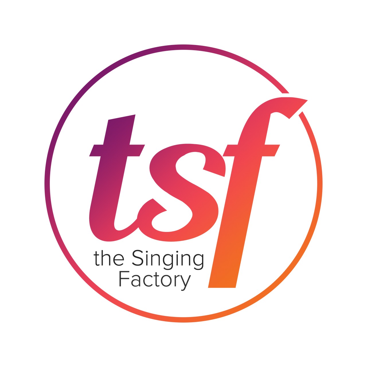 The Singing Factory geeft jonge talenten de kans in June Foster - Logo The Singing Factory