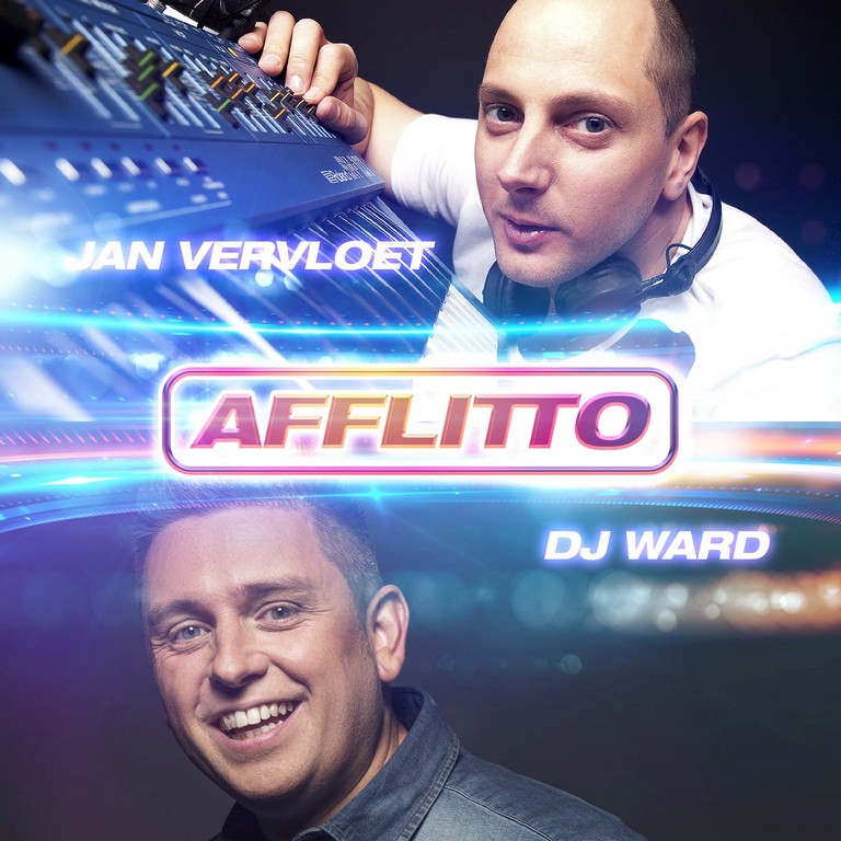 DJ Ward en DJ Jan Vervloet nieuwe versie Fiocco’s ‘Afflitto’. - Hoes DJ Jan Vervloed en DJ Ward Afflitto