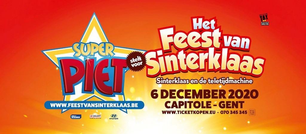 Capitole Gent viert op 6 december ‘Het Feest van Sinterklaas’. - Aankondiging het feest van Sinterklaas