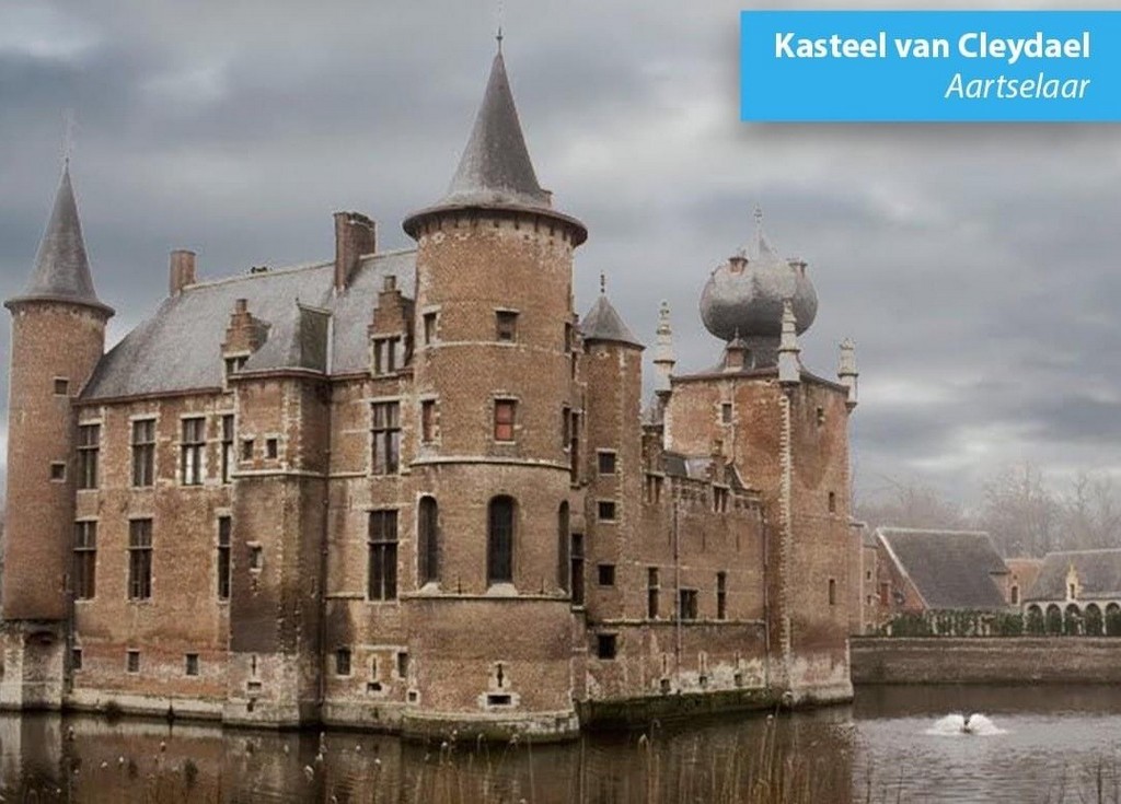 Kerstmagie strijkt neer in 6 Vlaamse kastelen - Kasteel van Cleydaal Aartselaar