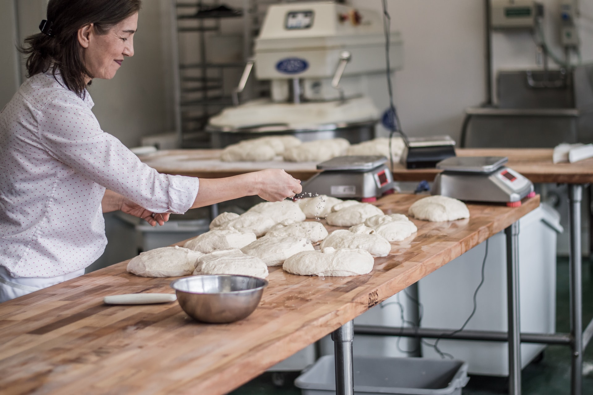 Bakkersvrouw krijgt ineens een bloemallergie.