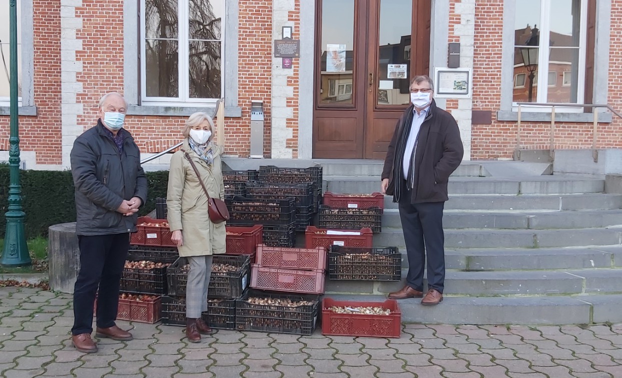 Het kasteel van Groot-Bijgaarden schenkt 10000 bloembollen